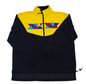 Ehelpbrands Black & Yelow Designed Game Windbreaker