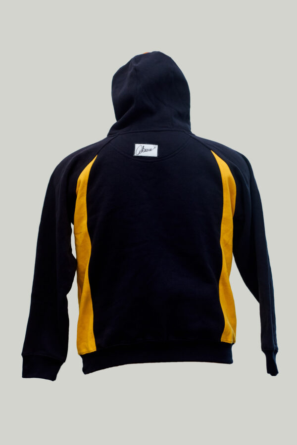 Ehelpbrands Black/Yellow Fleece Hoodie