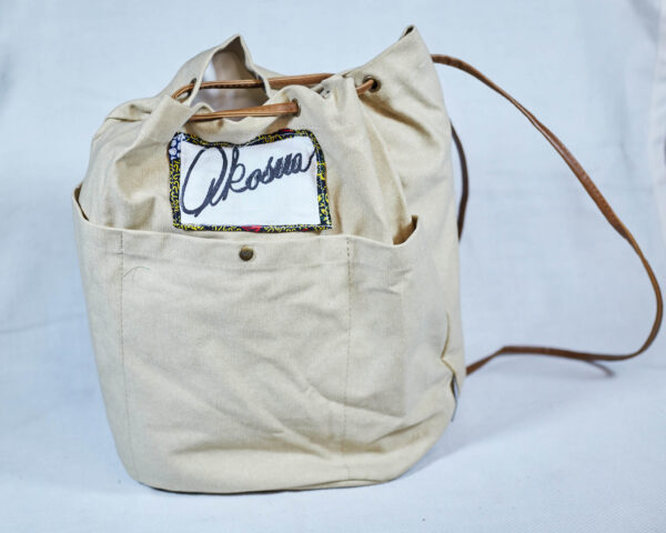 EhelpbrandsRedesigned Canvas Bucket Bag