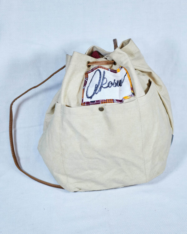 EhelpbrandsRedesigned Canvas Bucket Bag