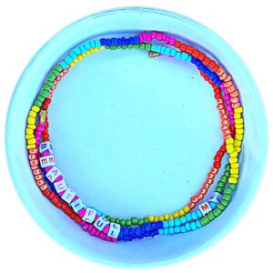 Beautify Me Rainbow Seed Waist Beads
