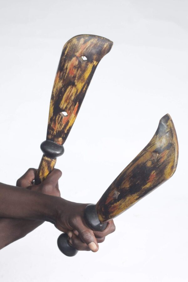 ehelpbrands Ashanti Wooden Display Swords