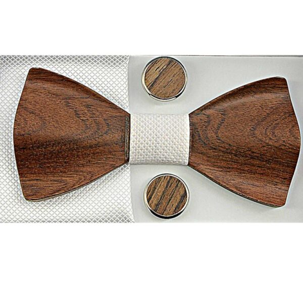 ehelpbrands Wood Bowtie Set