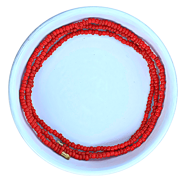 Hot Mama Red Waist Beads