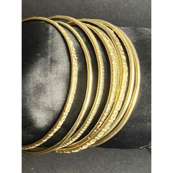 ehelpbrands Brass Stackable Bangles