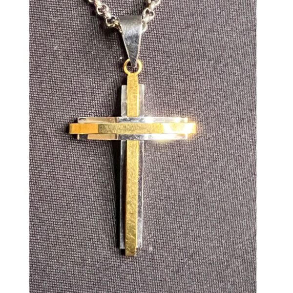 Ehelpbrands Cross Necklace for Men