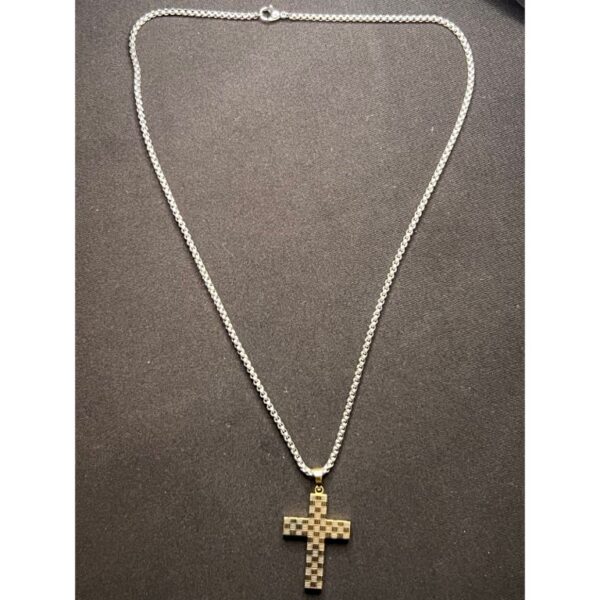 ehelpbrands Tungsten Cross Necklace