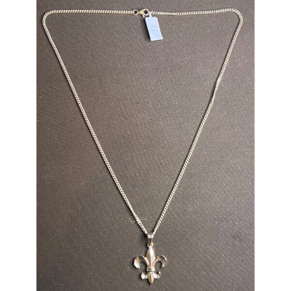 Stainless steel anchor necklace