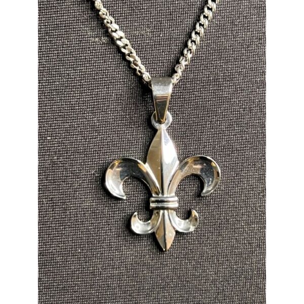 Stainless steel anchor necklace