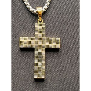ehelpbrands Tungsten Cross Necklace