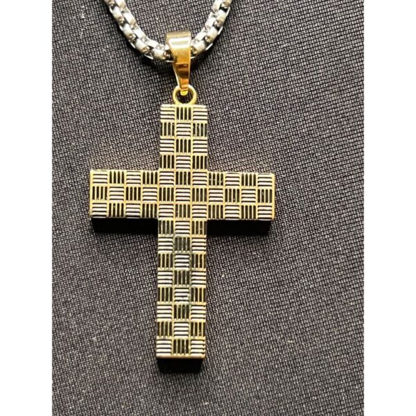 ehelpbrands Tungsten Cross Necklace